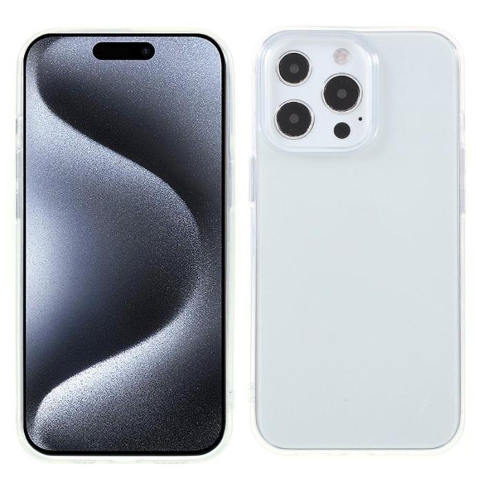 X-Level - X-LEVEL Mobilskal till iPhone 15 Pro TPU HD Clear Transparent Fodral