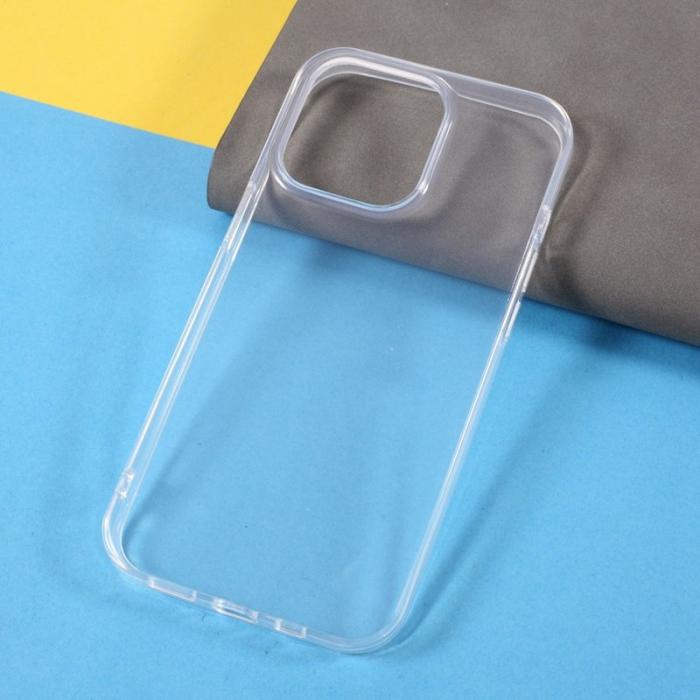 X-Level - X-LEVEL Mobilskal till iPhone 15 Pro TPU HD Clear Transparent Fodral