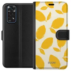 Gustaf - Pl&aring;nboksfodral till Xiaomi Redmi Note 11 med Lemon Breeze