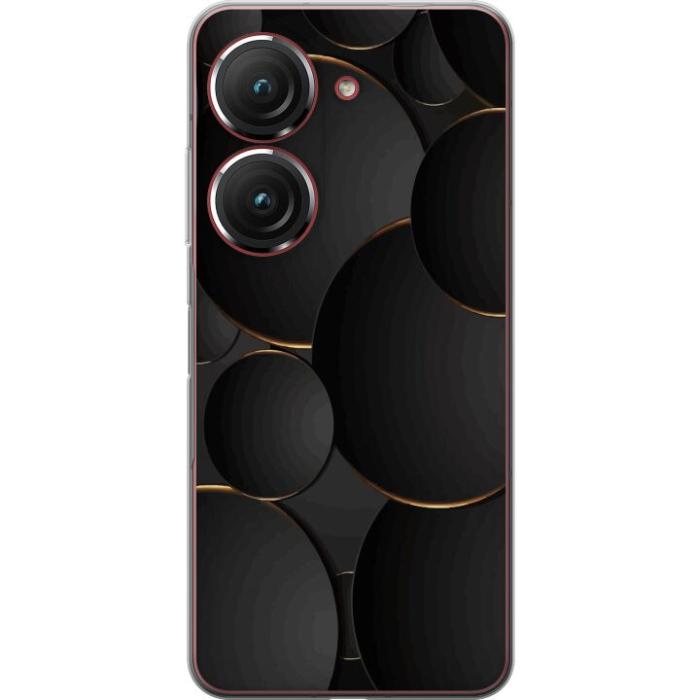 iSecrets - Mobilskal till Asus Zenfone 9 med Lyxig Cirklar