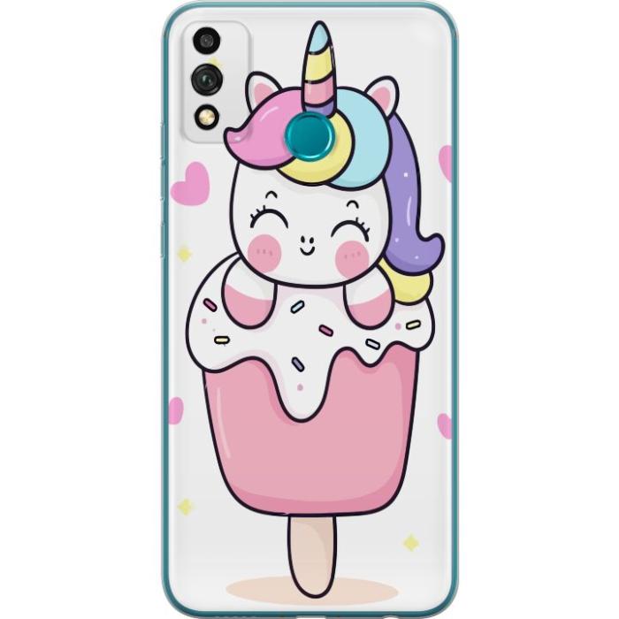 iSecrets - Mobilskal till Honor 9X Lite med Glad enhörning