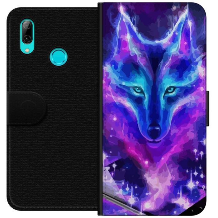 iSecrets - Plånboksfodral till Huawei P smart 2019 med Neon Varg