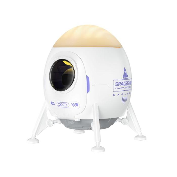 XO - XO LED-Projektor med Stjärna och Galax och Bluetooth-Högtalare CF38 - Vit
