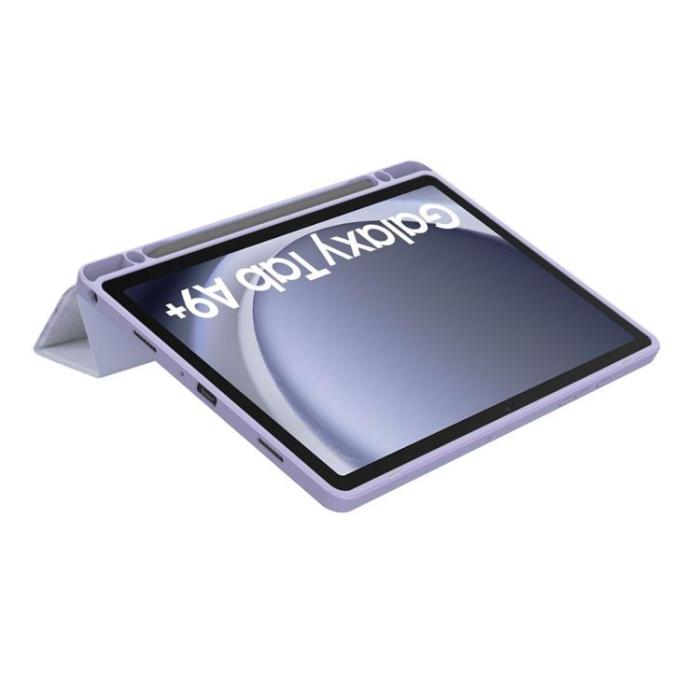 Tech-Protect - Tech-Protect Galaxy Tab A9 Plus Fodral Hybrid - Voilet Marble