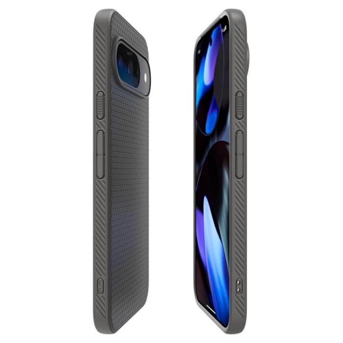 Spigen - Spigen Google Pixel 9 Pro XL Mobilskal Liquid Air - Marble Grå