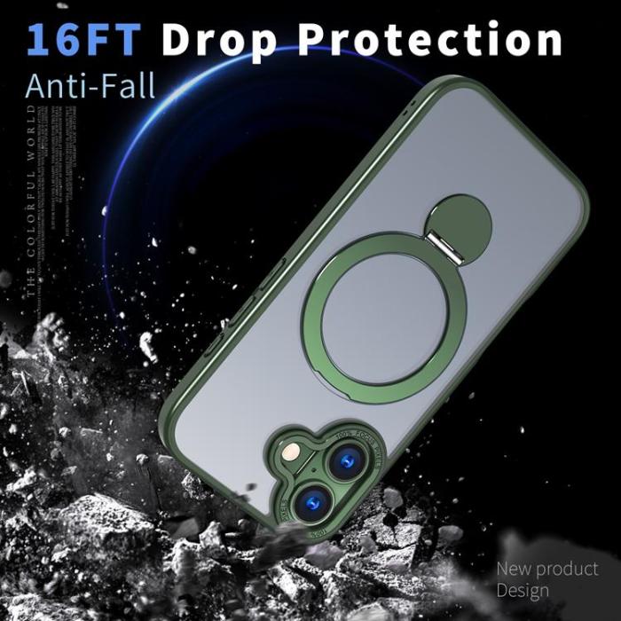 A-One Brand - iPhone 17 Mobilskal MagSafe Rotating Kickstand