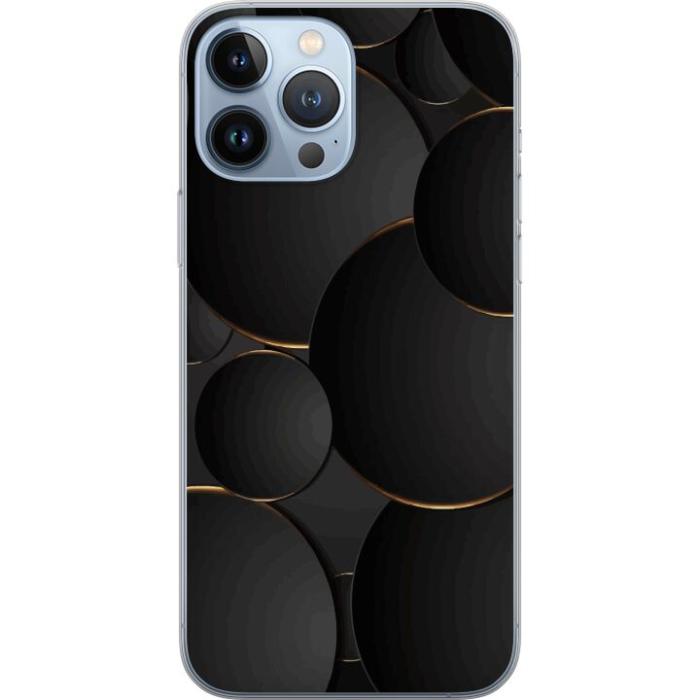 iSecrets - Genomskinligt Skal kompatibel med Apple iPhone 13 Pro Max med Lyxig Cirklar