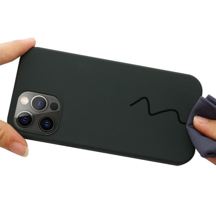 OEM - iPhone 14 Pro Max Skal Magsafe Silicone Ultra Slim - Mörkgrön