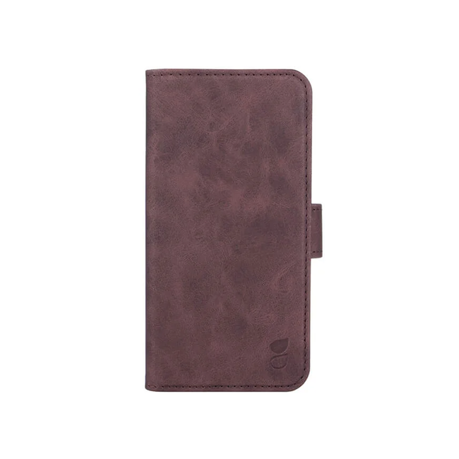 GEAR MobilPlånboksfodral Nubuck PU iPhone 12 / 12 Pro - Brun | 2353 | AlltMobil