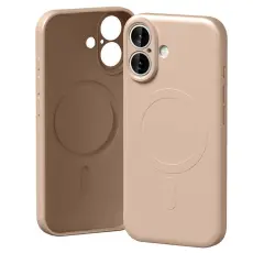 Mercury - Mercury iPhone 17 Mobilskal MagSafe Semi-Silicone - Rosa Sand