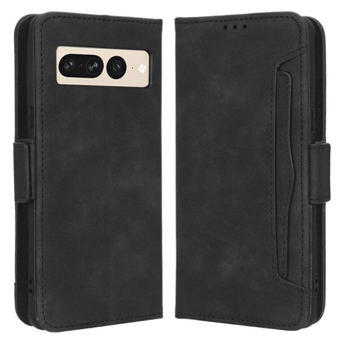 A-One Brand - Google Pixel 7 Pro Plånboksfodral Magnetic Clasp - Svart