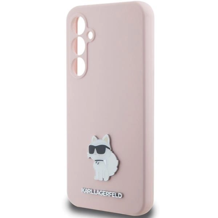 KARL LAGERFELD - Karl Lagerfeld Galaxy S23 Mobilskal Silikon Choupette - Rosa