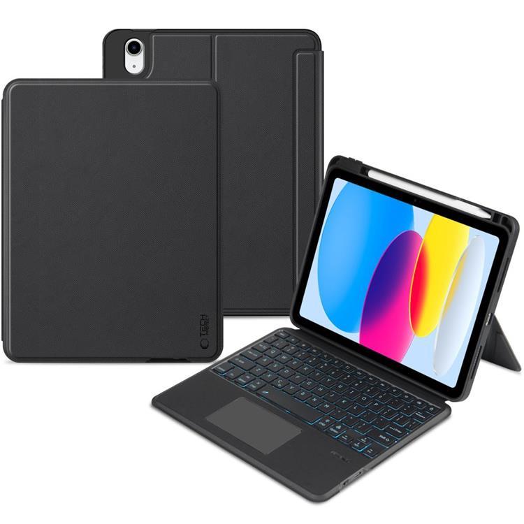 Tech-Protect iPad 10.9 (2022) Fodral SCMAG Pen + Keyboard - Svart | 2353 | AlltMobil