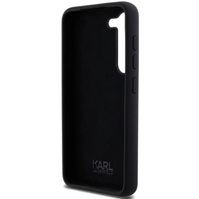 KARL LAGERFELD - Karl Lagerfeld Galaxy S23 Mobilskal Silikon Ikonik Metal Pin