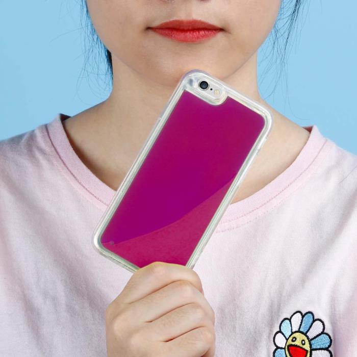 UTGATT5 - Designa Själv Neon Sand skal iPhone 6/6s - Violet