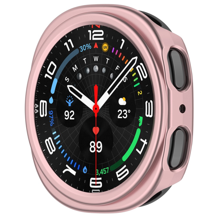 A-One Brand - Galaxy Watch 8 (44mm) Skal Semi-Enclosed - Rosa