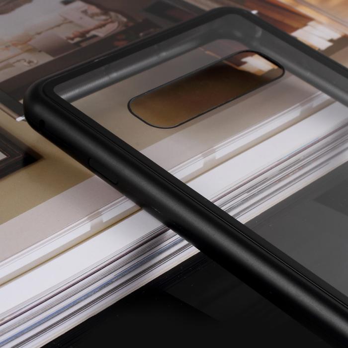 OEM - Detachable Metal Bumper till Samsung Galaxy S10 Plus - Svart