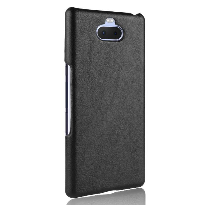 OEM - Litchi Mobilskal till Sony Xperia 10 - Svart