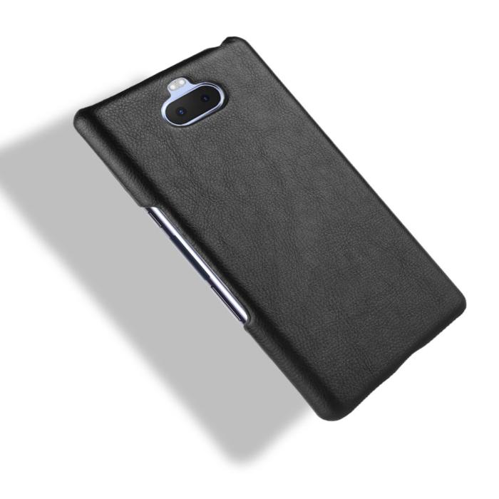 OEM - Litchi Mobilskal till Sony Xperia 10 - Svart