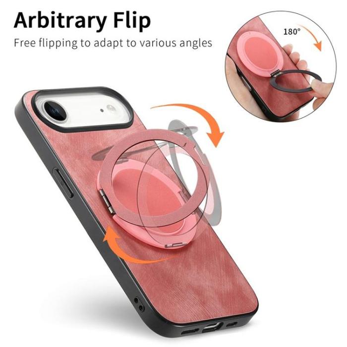A-One Brand - iPhone Air Mobilskal Rotating Kickstand - Rosa