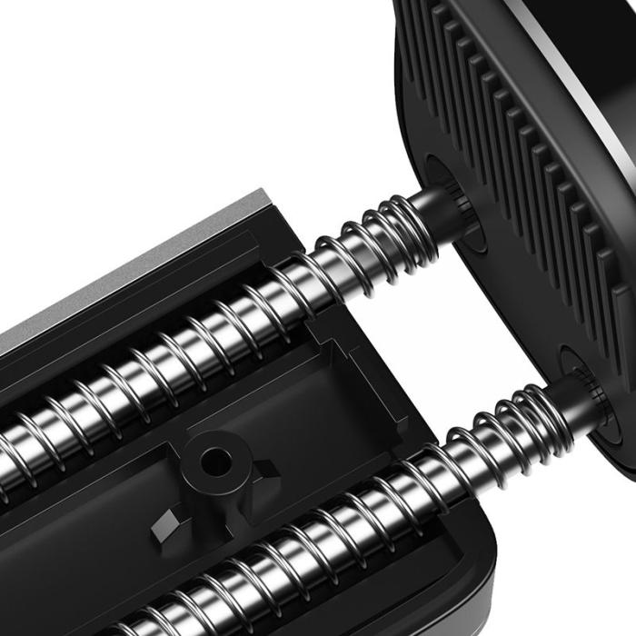 BASEUS - BASEUS Steel Cannon Air Vent Bil Mount Svart