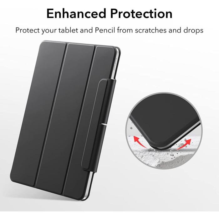 UTGATT1 - ESR iPad Pro 11 2018/2020/2021 Fodral Rebound Magnetic - Svart