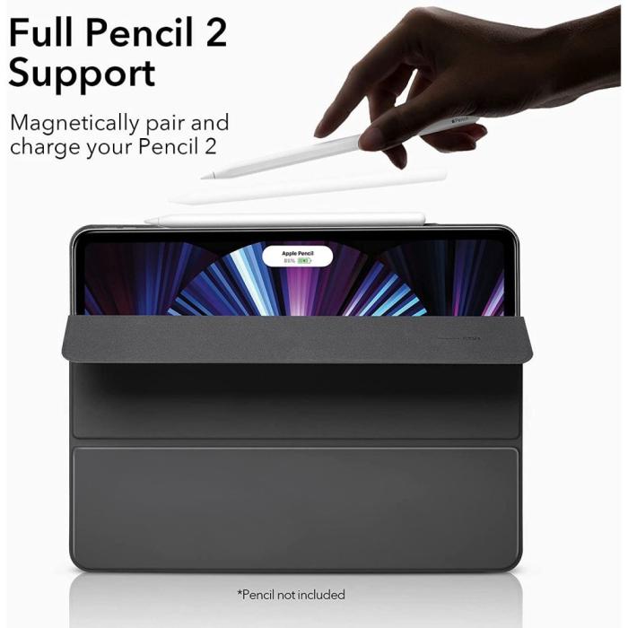 UTGATT1 - ESR iPad Pro 11 2018/2020/2021 Fodral Rebound Magnetic - Svart