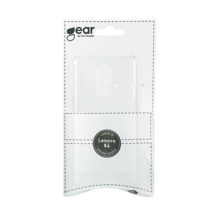 GEAR - GEAR Mobilskal Transparent Lenovo K6
