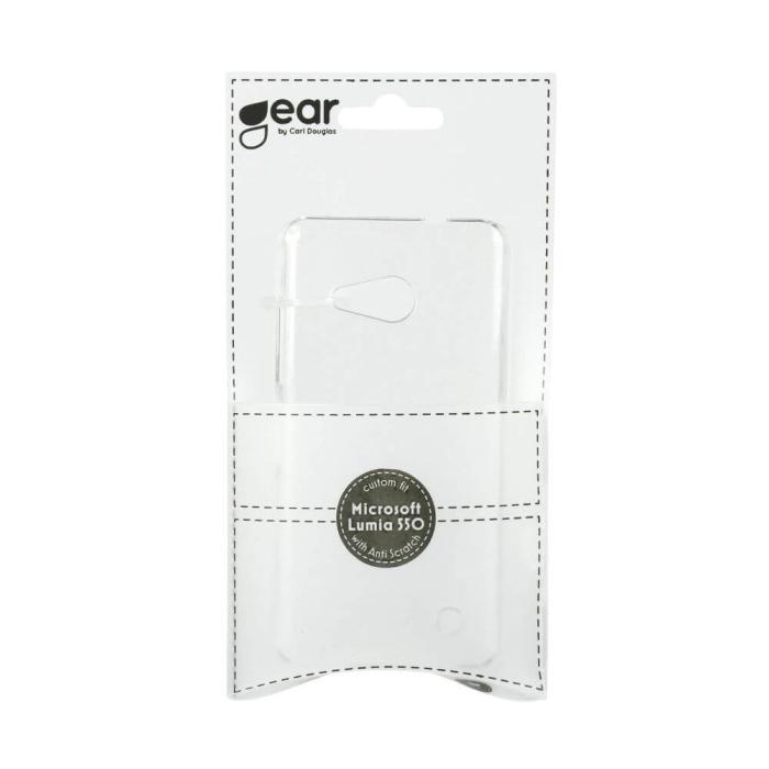 GEAR - GEAR Mobilskal Transparent Microsoft Lumia 550