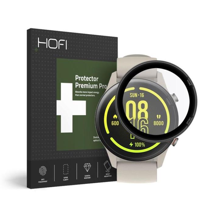 Hofi - HOFI Hybrid Härdat Glas Skärmskydd Xiaomi Mi Watch - Svart