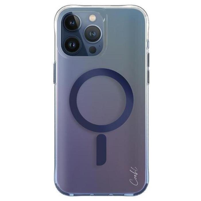 UNIQ - UNIQ iPhone 15 Pro Mobilskal Magsafe Coehl Dazze - Blå