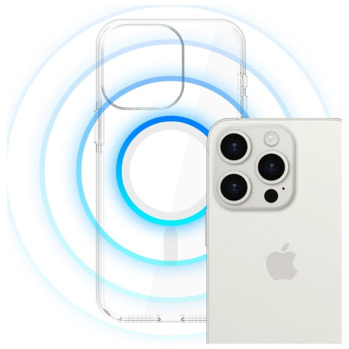 3MK - 3MK iPhone 15 Pro Max Mobilskal MagSafe EverClear
