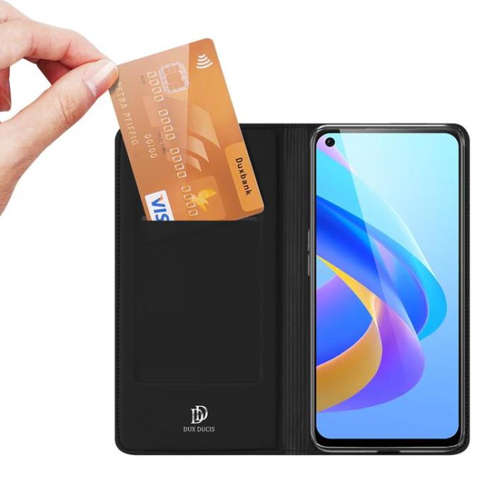 Dux Ducis - Dux Ducis Realme 9i Plånboksfodral Skin Series - Svart