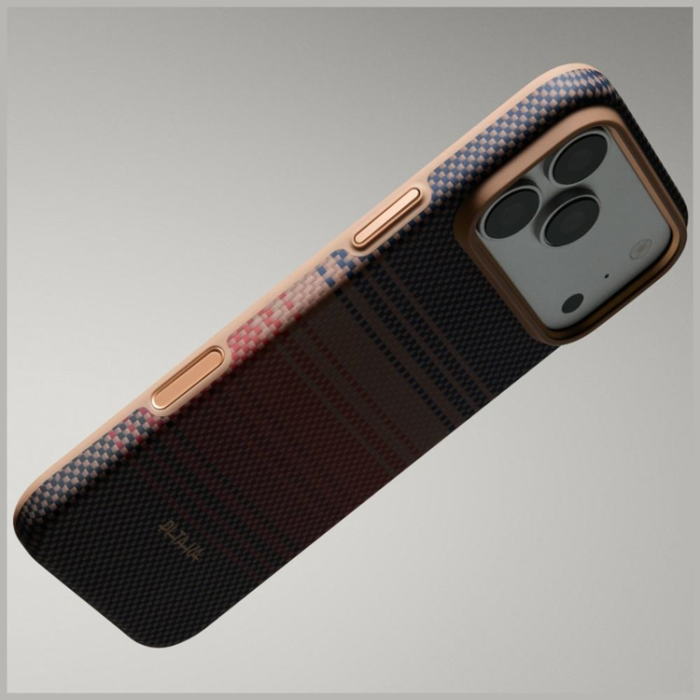 PITAKA - PITAKA Mobilskal För iPhone 18 Pro Max/17 Pro Max Magsafe Summa - Sunset