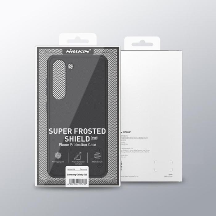 Nillkin - Nillkin Galaxy S23 Skal Frosted Shield - Svart