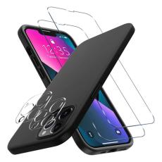 OEM - iPhone 13 Pro [5-PACK] 1 X Skal - 2 X Kameralinsskydd - 2 X Härdat Glas