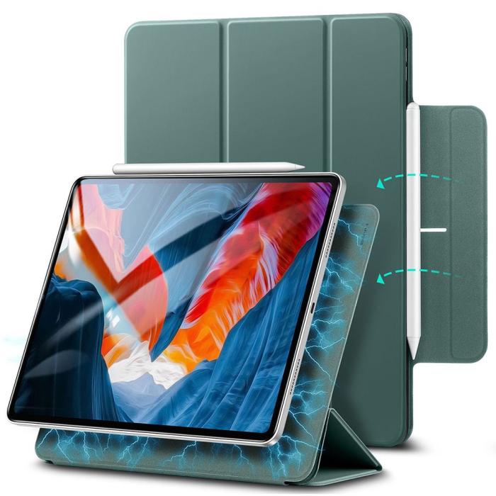 UTGATT1 - ESR Rebound Magnetic iPad Pro 12.9 2020 / 2021 / 2022 - Forest Grön