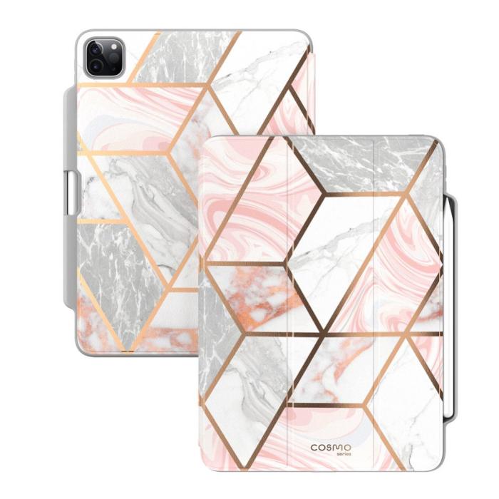 UTGATT4 - Supcase - Cosmo iPad Pro 12.9 2020 / 2021 - Marble
