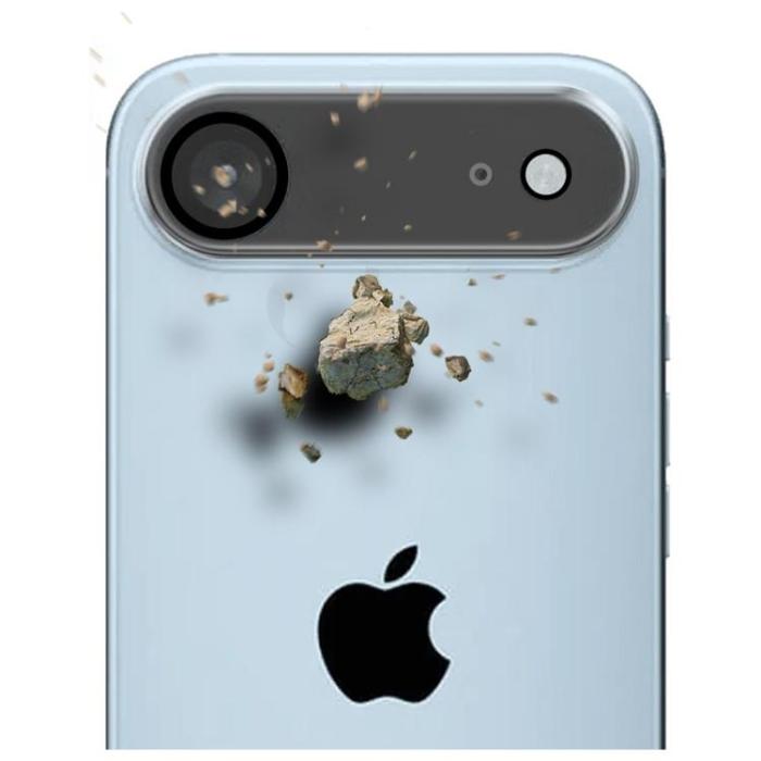 3MK - 3MK iPhone 17 Air Kameralinsskydd Härdat Glas Lens Pro FullCover
