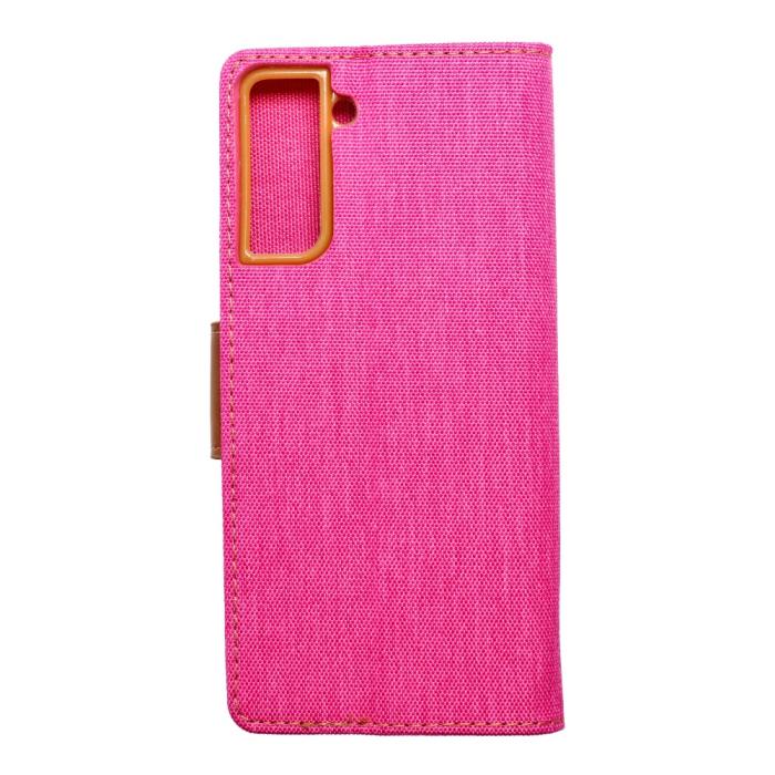 UTGATT1 - CANVAS fodral till Samsung Galaxy S21 Plus Rosa