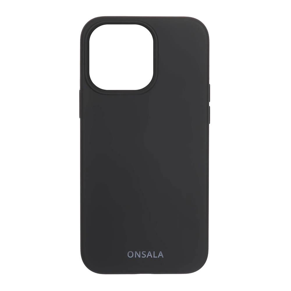 Onsala Silikon Skal iPhone 13 Pro - Svart | 2353 | AlltMobil