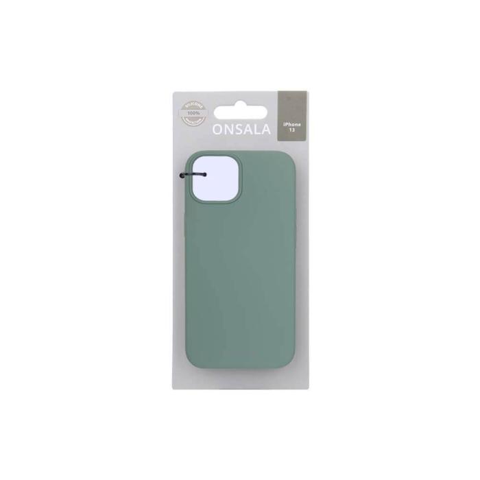 Onsala - Onsala Silikon Pine Skal iPhone 13 - Grön