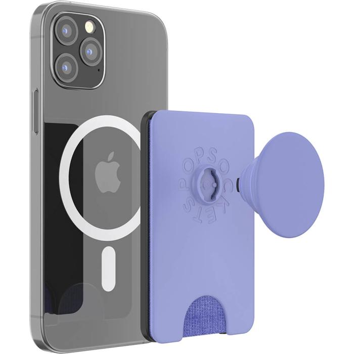 PopSockets - PopWallet för Magsafe med Grip Deep Periwinkle - Lila