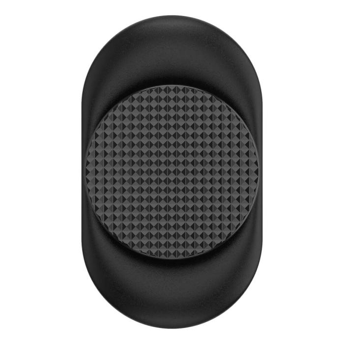 UTGATT - POPSOCKETS Pocketable Knurled Black Avtagbart Grip med Ställfunktion
