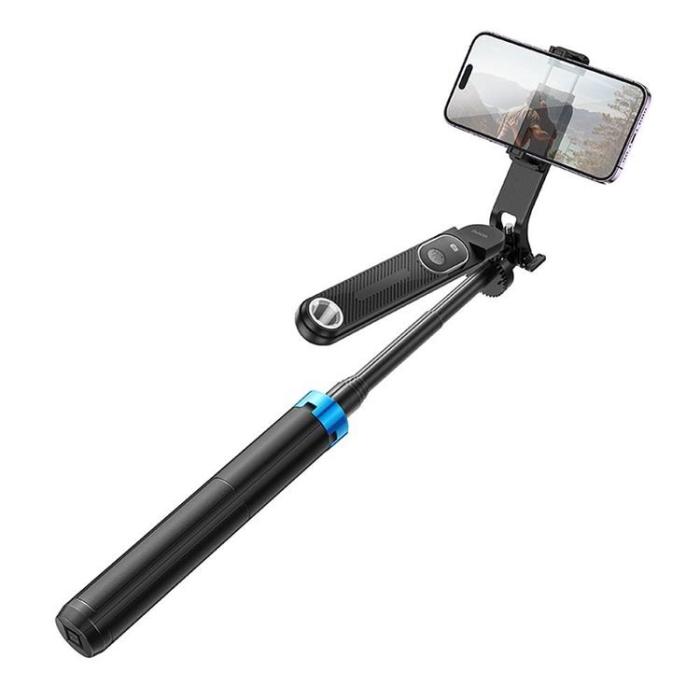 Hoco - Hoco Selfie Stick Bluetooth med Fjärrkontroll K22 - Svart