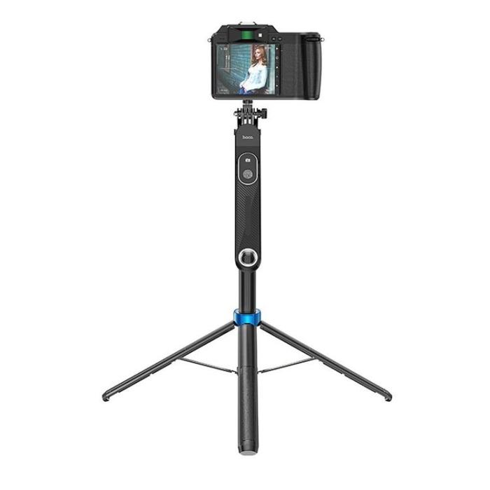 Hoco - Hoco Selfie Stick Bluetooth med Fjärrkontroll K22 - Svart