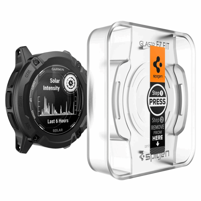 Spigen - [2-PACK] Spigen Garmin Instinct 2X Härdat Glas Skärmskydd GLAS.TR