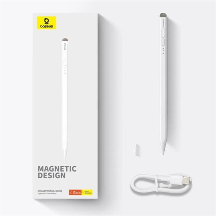 BASEUS - Baseus Stylus Penna Smooth Active Med USB-A Till Loghtning Kabel