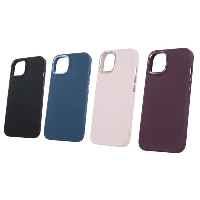 OEM - SatinSkal för iPhone X/XS Vinröd
