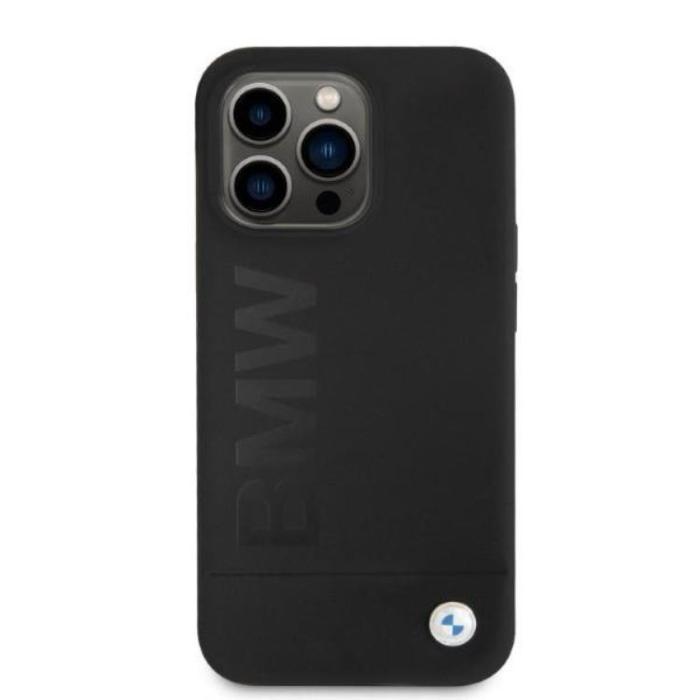 BMW - Etui BMW iPhone 13 Pro Skal Magsafe Silicone Signature Logo - Svart